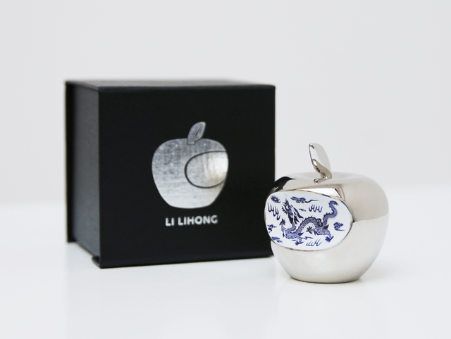 Li Lihong, ‘MINI APPLE CHINA ’, 2018, Sculpture, Cast steel, Galerie Loft