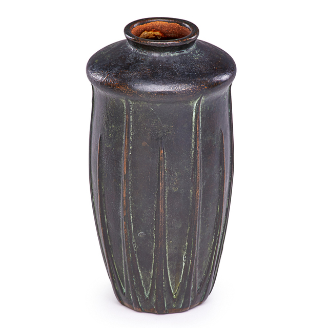 Van Briggle, ‘Copper-Clad Vase, Colorado Springs, CO, Aa Van Briggle Colo Spgs 690, Colorado Springs, CO’, 1910s, Rago/Wright