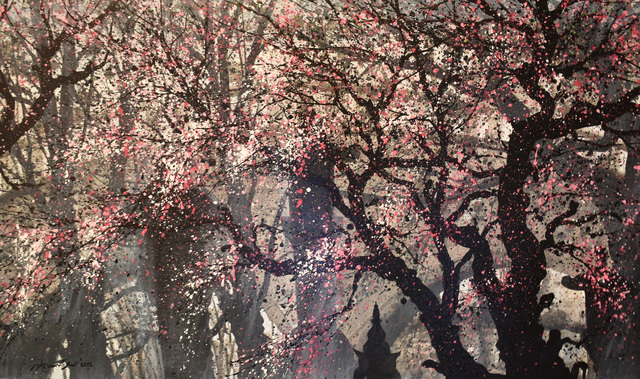 Narate Kathong, ‘Season Of Love- Asian Beauty VI ’, 2010, Painting, Acrylic On Canvas, Art WeMe Contemporary Gallery