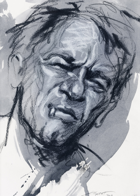 Ernest Pignon-Ernest, ‘Etude pour Cendrars’, 2013, Galerie Lelong & Co.