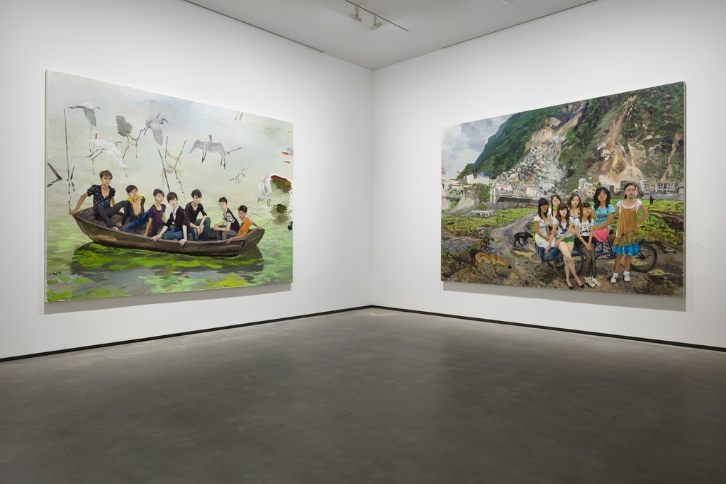 Installation view of exhibition 'Liu Xiaodong: Painting as Shooting' Faurschou Foundation Copenhagen, 2016 Photo by Anders Sune Berg © Faurschou Foundation Installation view of exhibition 'Liu Xiaodong: Painting as Shooting' Faurschou Foundation Copenhagen, 2016 Photo by Anders Sune Berg © Faurschou Foundation