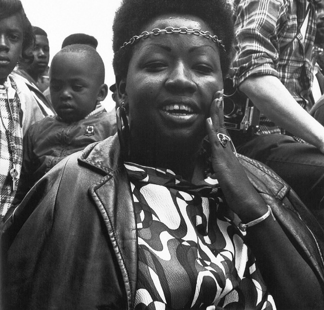 Ruth-Marion Baruch, ‘Entertainer at the Free Huey Rally, Bobby Hutton Memorial Park, Oakland, CA’, 1968, Norton Museum of Art