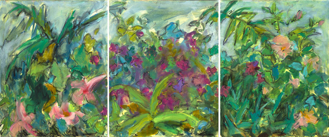 Mary Page Evans, ‘Tropical Triptych’, 2019, Somerville Manning Gallery