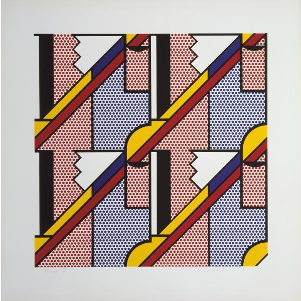 Roy Lichtenstein, ‘Modern Print’, 1971, Print, Screenprint and lithograph in colors, Upsilon Gallery