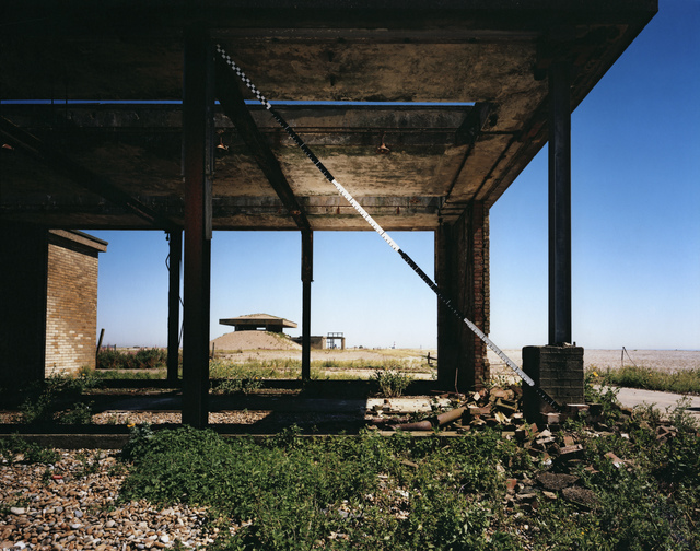 Jane and Louise Wilson, ‘Blind Landing, H-bomb Test Facility, Orford Ness, Suffolk, UK’, 2013, Paradise Row