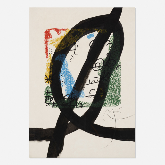 Joan Miró, ‘Les Essencies de la Terra (one plate)’, 1968, Wright