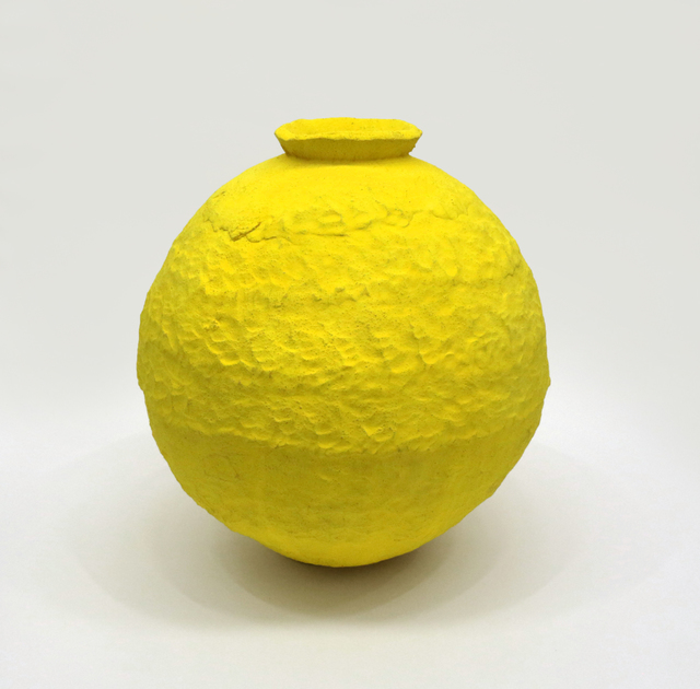 Trevor King, ‘Yellow Water Jar #1’, 2019, David Klein Gallery