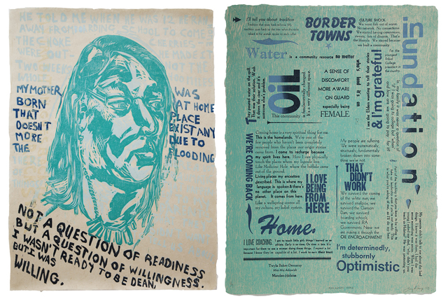 Daniel Heyman, ‘In Our Own Words: Native Impressions: That Place Doesn't Exist Anymore’, 2015-2016, Cade Tompkins Projects