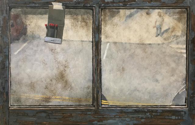 Eric Forstmann, ‘Match’, 2017, Painting, Oil on board, Eckert Fine Art