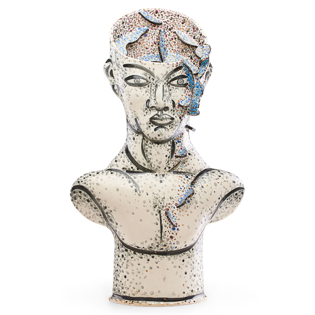 Akio Takamori, ‘Large untitled sculpture (Male Bust), Seattle, WA’, Rago