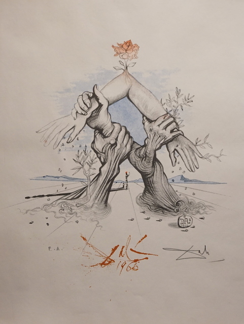 Salvador Dalí, ‘Five Continents’, 1966, Print, Lithograph, Fine Art Acquisitions Dali