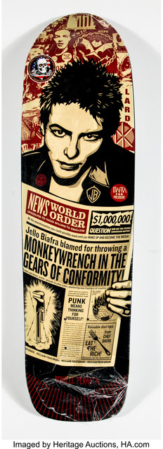 Shepard Fairey (OBEY), ‘Jello Biafra’, 2013, Heritage Auctions
