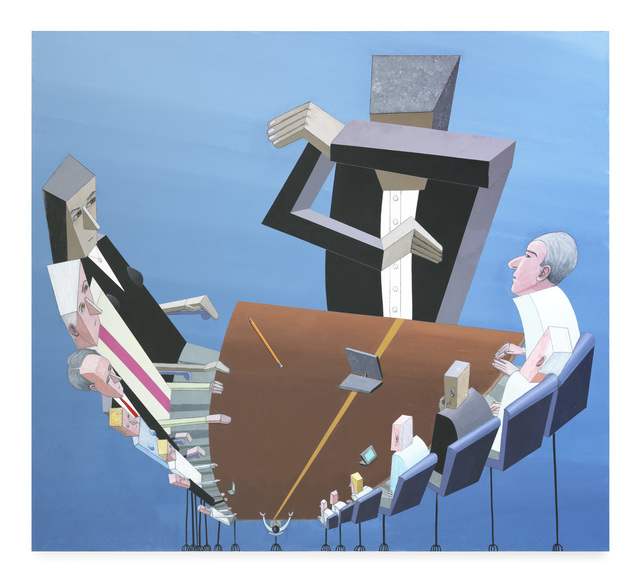 Mernet Larsen, ‘Situation Room with Angst’, 2018, James Cohan
