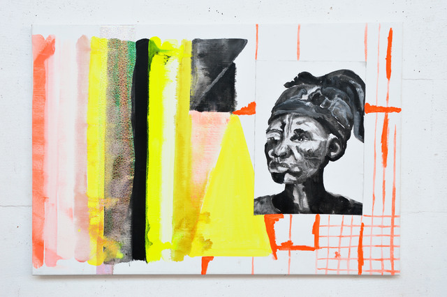 Charlotte Schleiffert, ‘Untitled’, 2013, Painting, Mixed media on canvas, Akinci