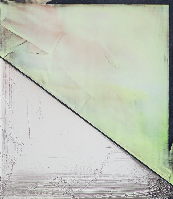 Jimi Gleason, ‘Terre’, 2020, Painting, Silver deposit and acrylic on canvas, Bentley Gallery