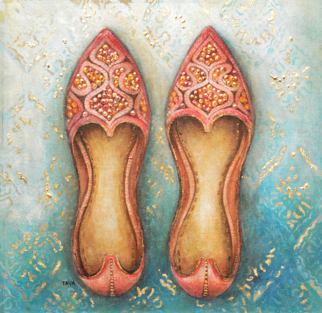 Janet Brignola-Tava, ‘Walk a Mile in Her Shoes’, 2019, The Galleries at Salmagundi