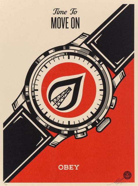 Shepard Fairey, ‘Time To Move On’, 2015, Heritage Auctions