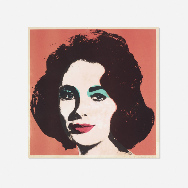 Andy Warhol, ‘Liz’, 1964, Print, Offset lithograph on paper, Rago/Wright