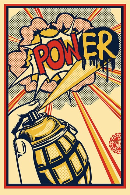 Shepard Fairey (OBEY), ‘Power’, 2013, EHC Fine Art Gallery Auction