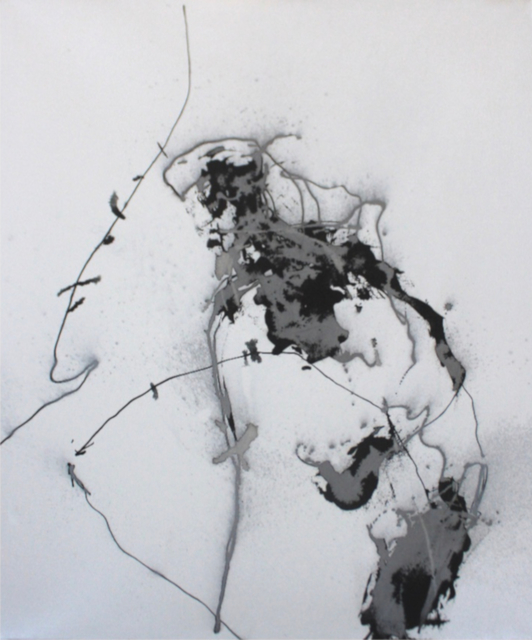 Jacques Gassmann, ‘“Untitled” (from the Black & White cycle)’, 2018, Painting, Ink on Canvas, ARTBASE