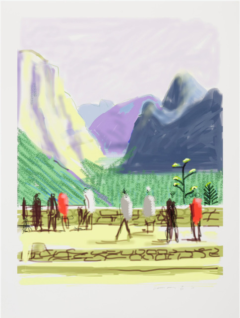David Hockney, ‘The Yosemite Suite No.15’, 2010, Print, Digital print on paper, Dallas Collectors Club