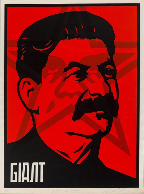 Shepard Fairey, ‘Stalin’, 1998, Print, Screenprint in colors on wove paper, Heritage Auctions