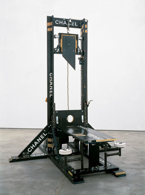 Tom Sachs, ‘Chanel Guillotine (breakfast nook)’, 1998, Gagosian