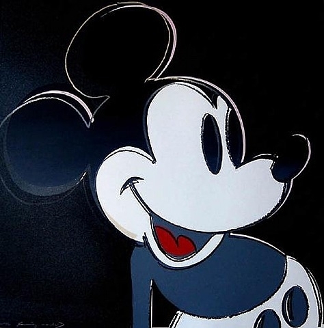 Andy Warhol, ‘Mickey Mouse (II.265)’, 1981, Print, Screenprint with diamond dust, Puccio Fine Art