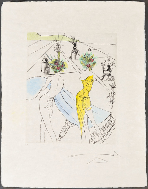 Salvador Dalí | Flower Women at the Piano (1969-70) | Available for