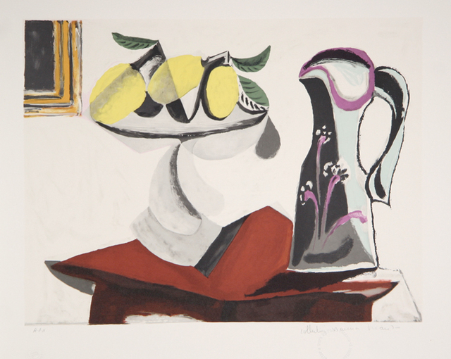 Pablo Picasso, ‘Nature Morte au Citron et a la Cruche’, 1979-1982, Print, Lithograph on Arches paper, RoGallery