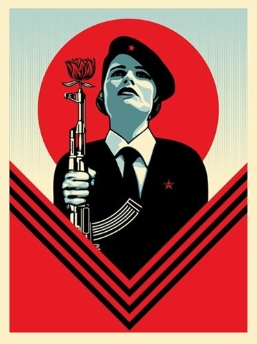 Shepard Fairey, ‘Peace Guard 2’, 2016, Print, Screen Print On Paper, New Union Gallery