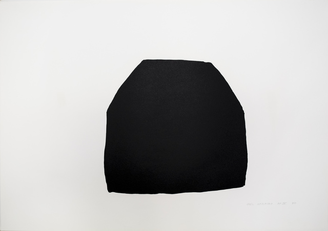 Joel Shapiro, ‘Untitled (Black)’, 1980, Print, Lithograph on Arches paper, Brooke Alexander, Inc.