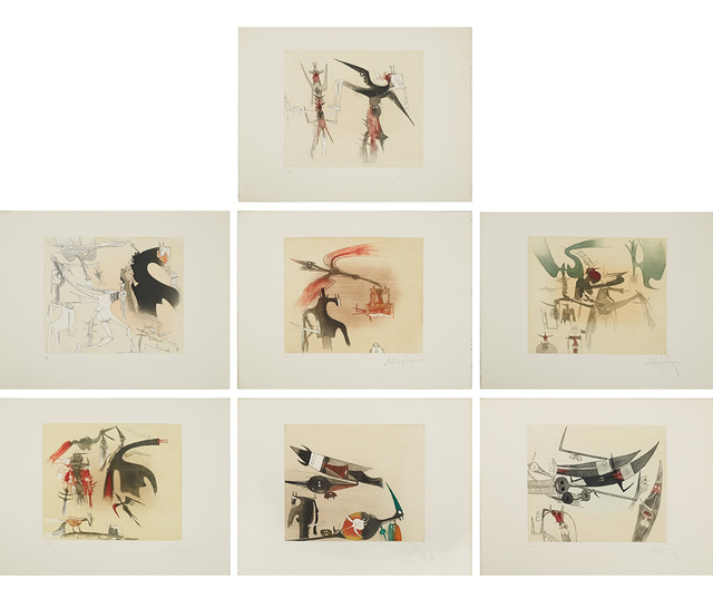 Wifredo Lam, ‘Untitled Suite (TR 7901-7907)’, 1977, Denis Bloch Fine Art
