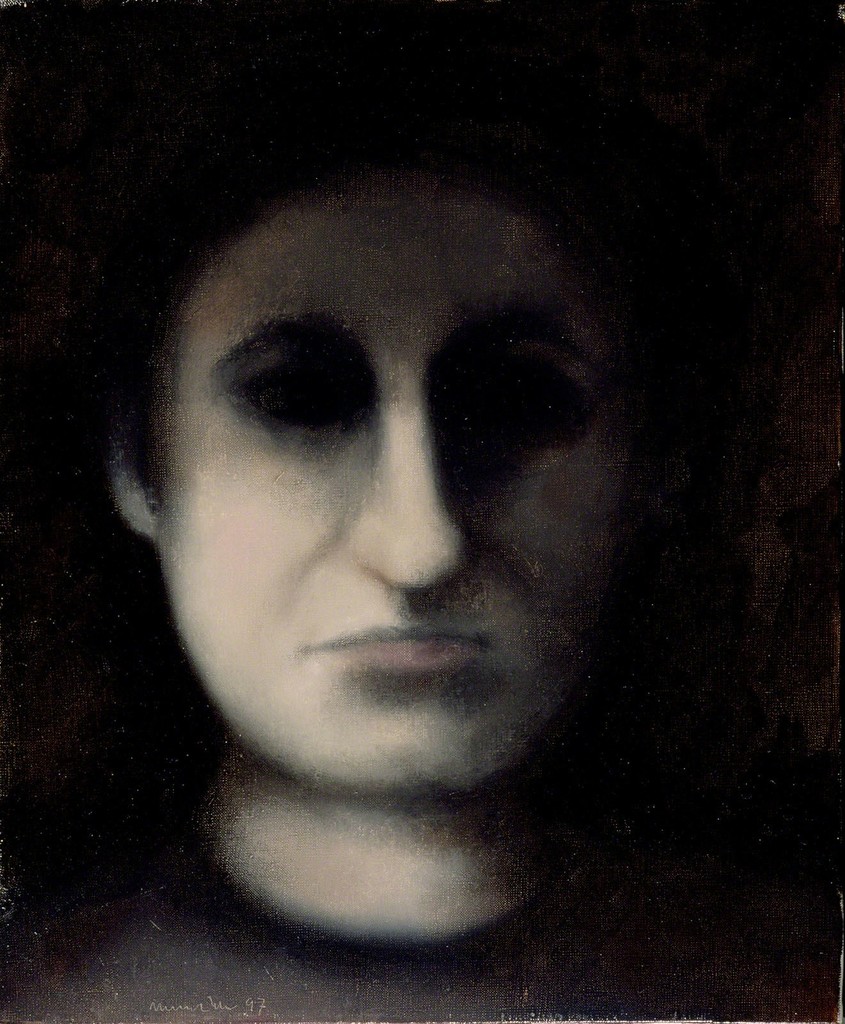 Faces (Rostros). Oil on canvas. 46 x 38 cm. Faces (Rostros). Oil on canvas. 46 x 38 cm.