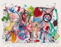 Untitled (Einladung am 6. Nov. 1988 im Geo Pompidou...)