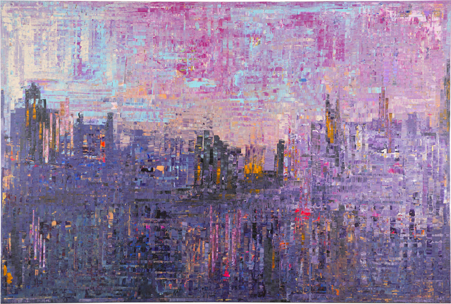 Sassan Behnam-Bakhtiar, ‘Pursuit of Light’, 2017, Mixed Media, Mixed media on canvas, Saatchi Gallery