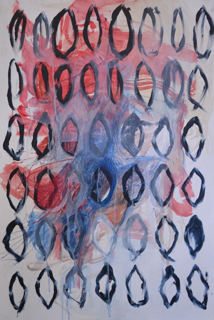 Emma C. Aspeling, ‘The love letter I have been waiting for’, 2019, Painting, Mixed media on board, 99 Loop Gallery
