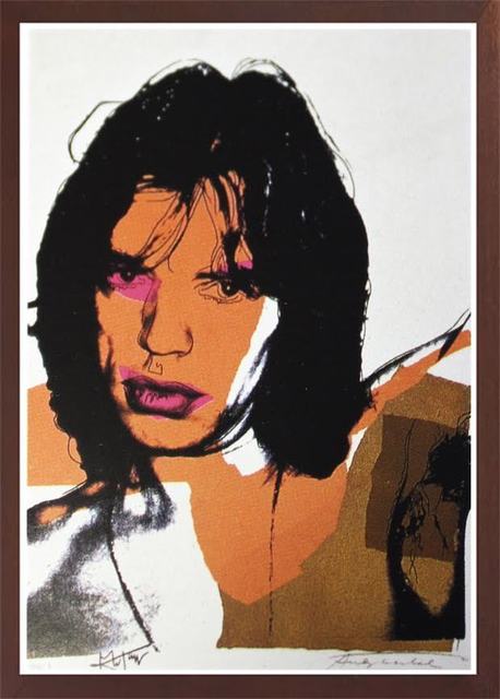 Andy Warhol, ‘MICK JAGGER (F. & S. II.141)’, 1975, Robin Rile Fine Art