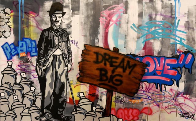 FAT, ‘Charlie Chaplin’, 2019, Design By Jaler