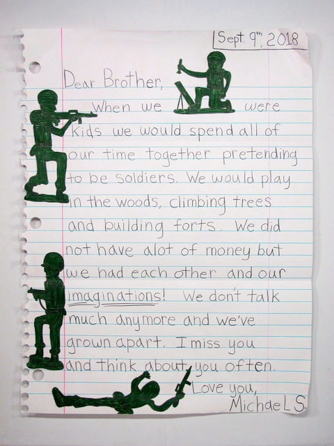 Michael Scoggins, ‘Dear Brother,’, 2019, g.gallery