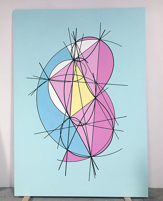 Clifford Singer, ‘Neuberg Strophoid Apollonian Curvature’, 2018, iMuseum Vegas