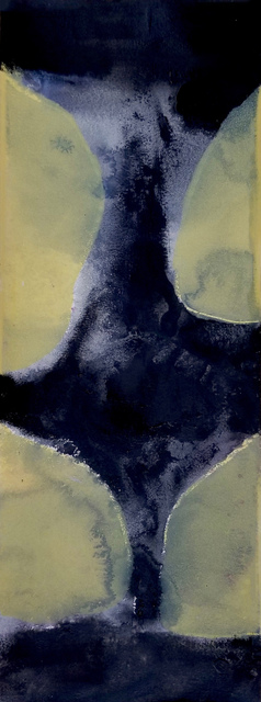 Daniel Martin Sullivan, ‘Night Sky’, 2020, Drawing, Collage or other Work on Paper, Oil on Rives BFK, The Art House