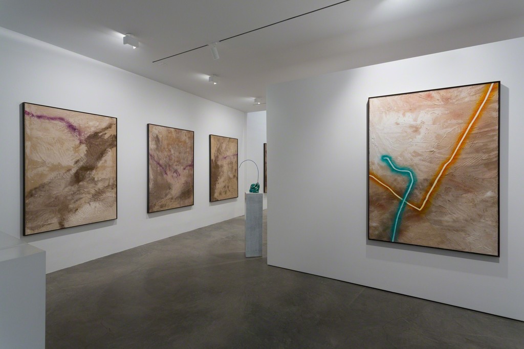 Theodore Boyer and Jake Ziemann, from the exhibition Set in Stone, 2016
Image courtesy of Shulamit Nazarian, Los Angeles
Theodore Boyer and Jake Ziemann, from the exhibition Set in Stone, 2016
Image courtesy of Shulamit Nazarian, Los Angeles
