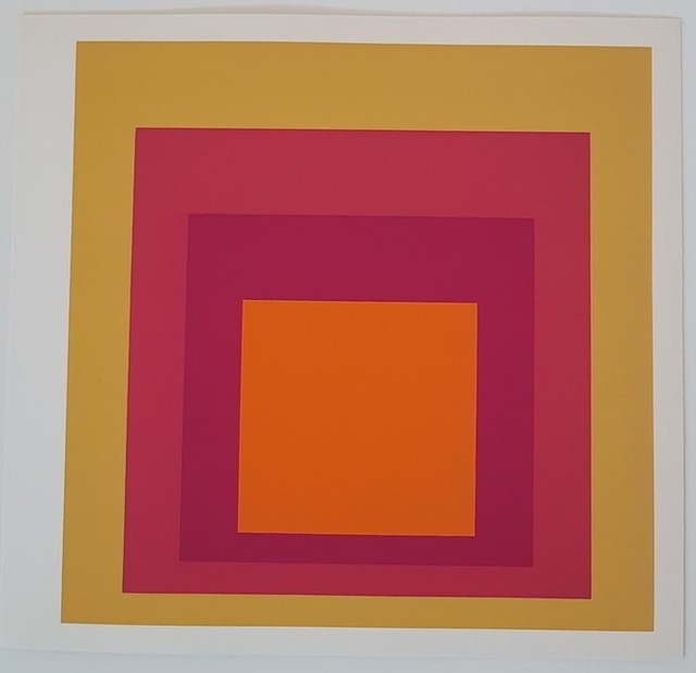 Josef Albers, ‘Geometric Composition (Homage to the Square Series)’, 1977, Print, Color silkscreen, Cerbera Gallery