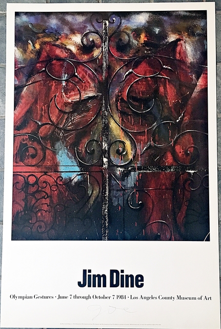 Jim Dine, ‘Olympian Gestures (Hand Signed)’, 1984, Alpha 137 Gallery