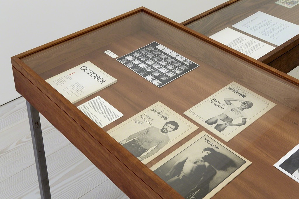 Joseph Grigely, The Gregory Battcock Archive, Installation View, Marian Goodman Gallery, London, June 21 – July 29, 2016 Joseph Grigely, The Gregory Battcock Archive, Installation View, Marian Goodman Gallery, London, June 21 – July 29, 2016