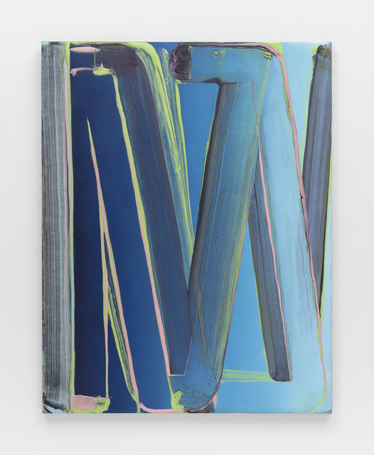 Robert Janitz, ‘The Librarian’, 2020, Painting, Oil, wax, flour on canvas, KÖNIG GALERIE
