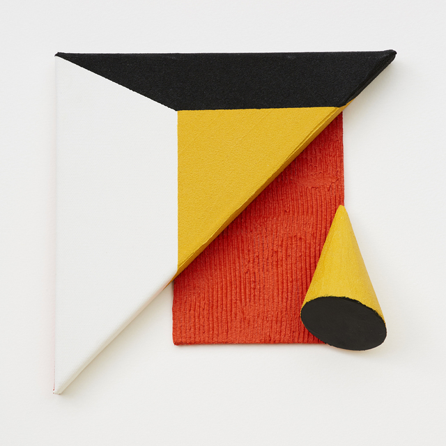 Ron Robertson-Swann, ‘Cutting Corners’, 2017, Painting, Acrylic & pumice on canvas & polystyrene, Charles Nodrum Gallery