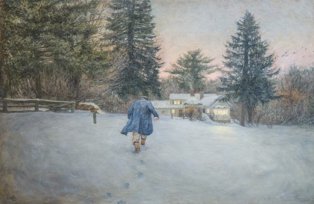 Dustin Neece, ‘Man in the Snow Covered Field’, ca. 2000, David Benrimon Fine Art
