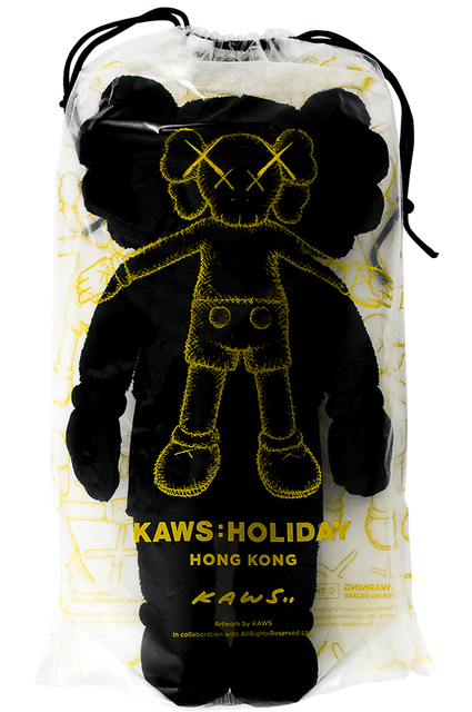 KAWS, ‘HOLIDAY HONG KONG LIMITED 20" PLUSH (Black)’, 2019, Silverback Gallery